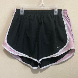 Nike dri-fit athletic black workout shorts size L